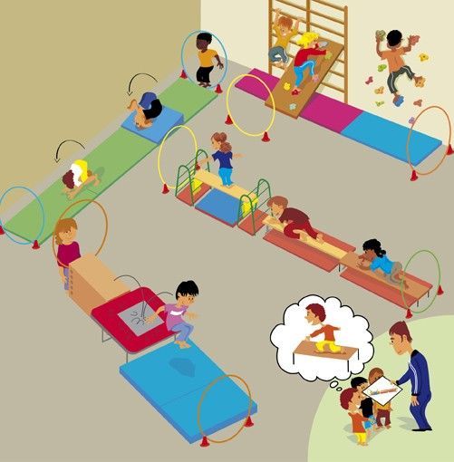 Training für unsere Kindergartenkinder